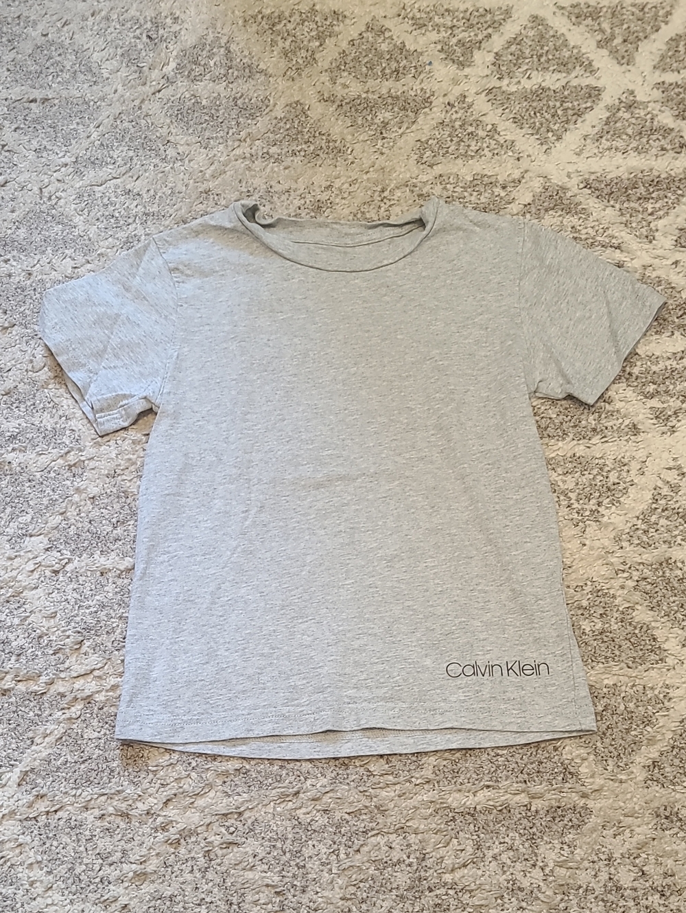 10 for $25 - Calvin Klein Girls 6 Gray Short Sleeve T-Shirt